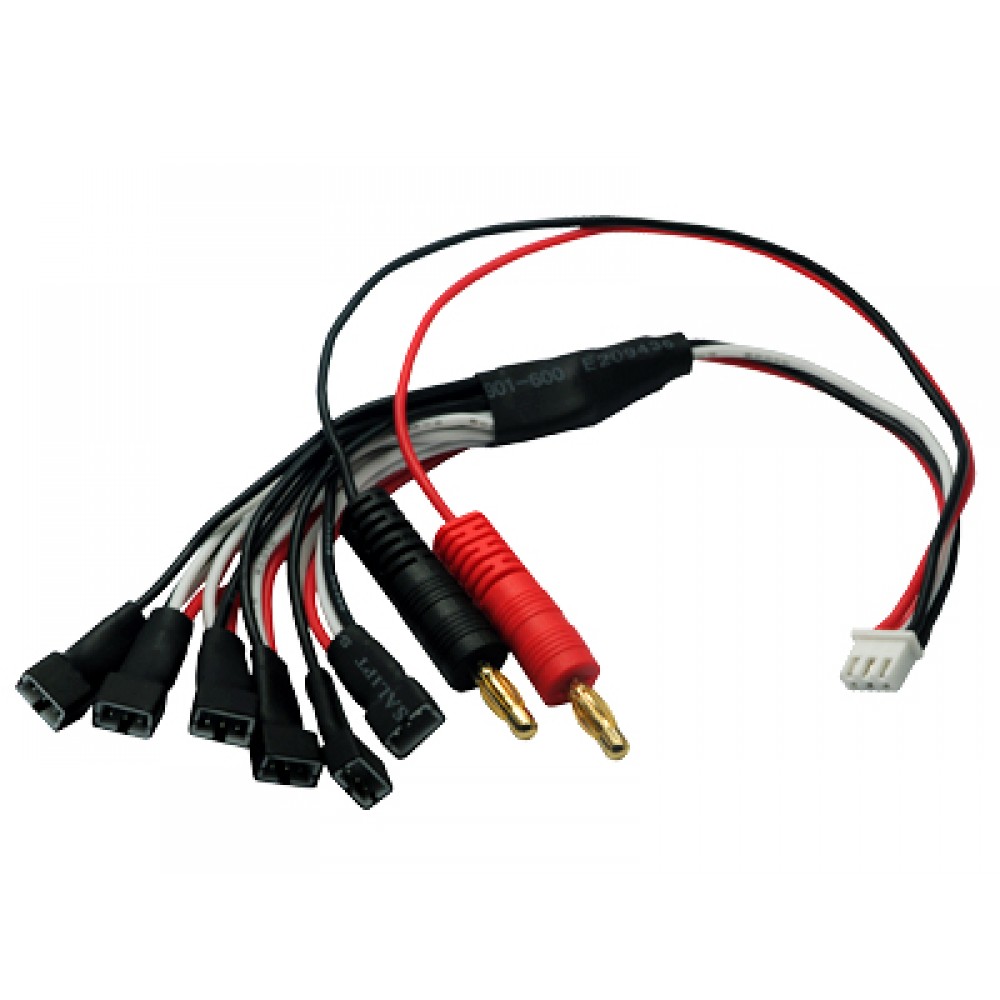 6 x Parallel 2S JST-PH Charge Lead Cable