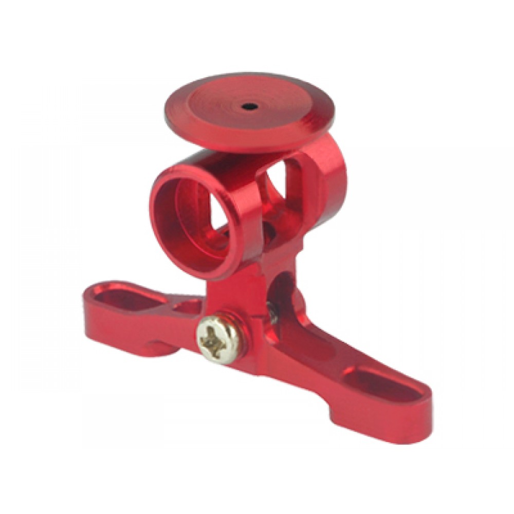 Precision CNC Main Rotor Hub w/ Button set (RED) - AXE100CP
