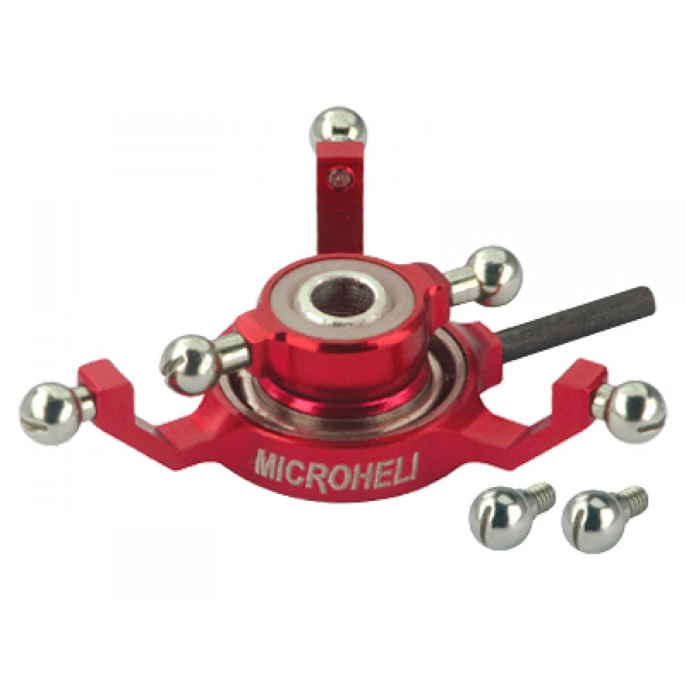 Precision CNC Aluminum Swashplate (RED) - AXE100CP