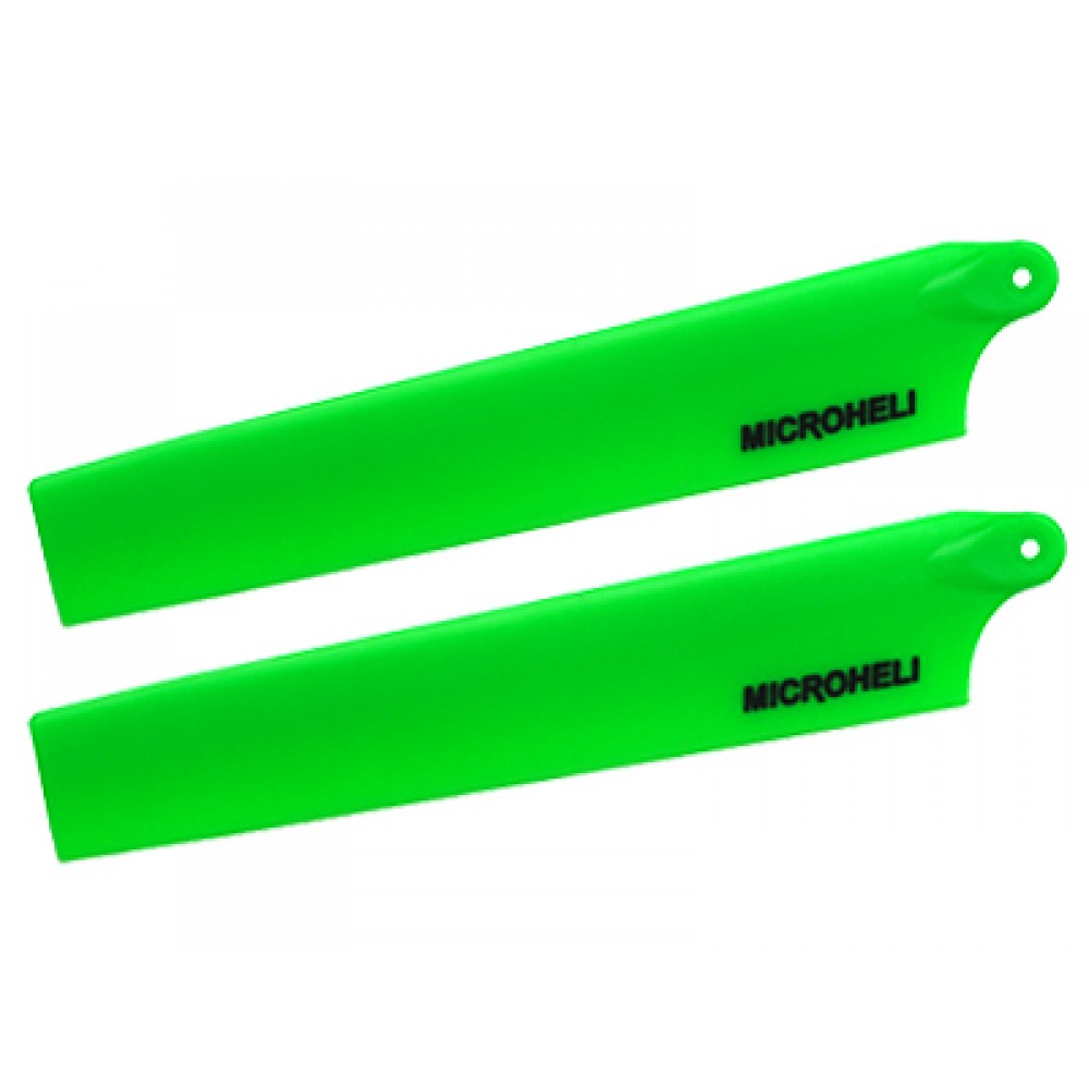 Plastic Main Blade 117mm (GREEN) - MCPXBL / BL2