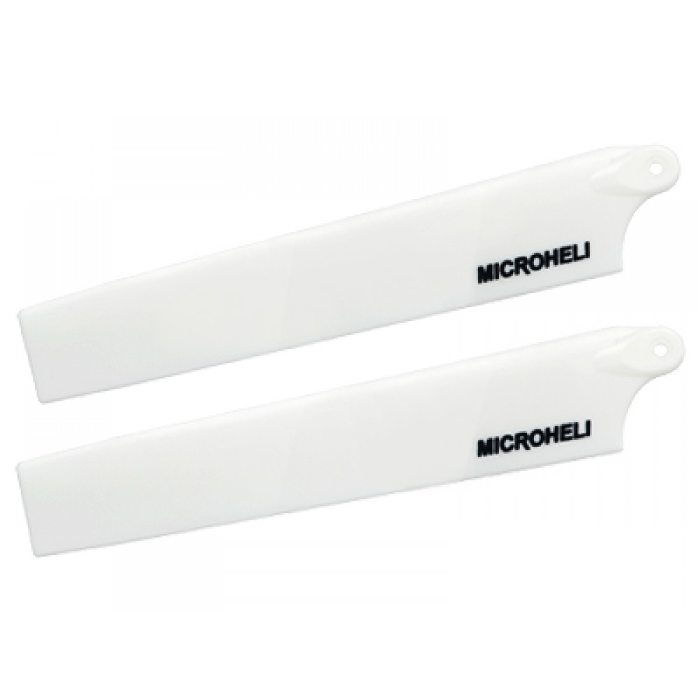Plastic Main Blade 117mm (WHITE) - MCPXBL / BL2