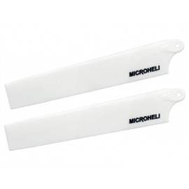 Plastic Main Blade 117mm (WHITE) - MCPXBL / BL2