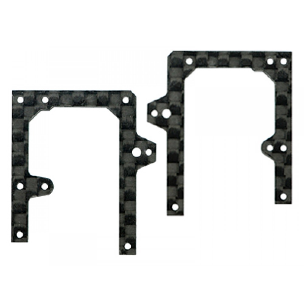 Carbon Fiber Front X Frame A/B set (for MCPXBL005X)