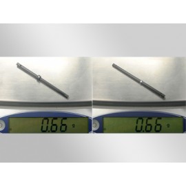 Precision CNC Solid Carbon Main Shaft/Collar set - MCPXBL