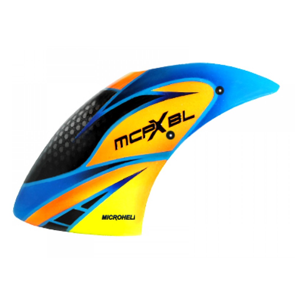 Airbrush Fiberglass Blue Shark Canopy - MCPXBL