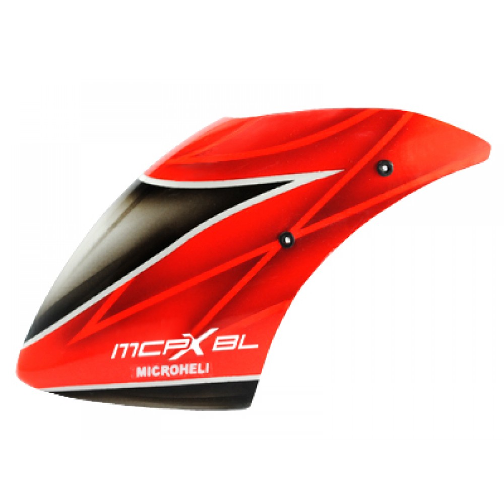 Airbrush Fiberglass Red Devil Canopy - MCPXBL
