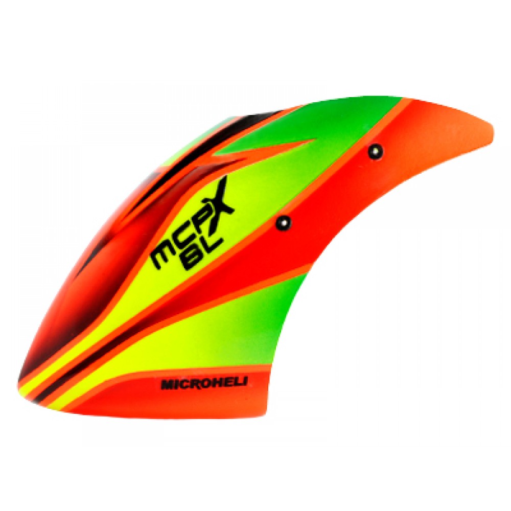 Airbrush Fiberglass Red Transformer Canopy - MCPXBL