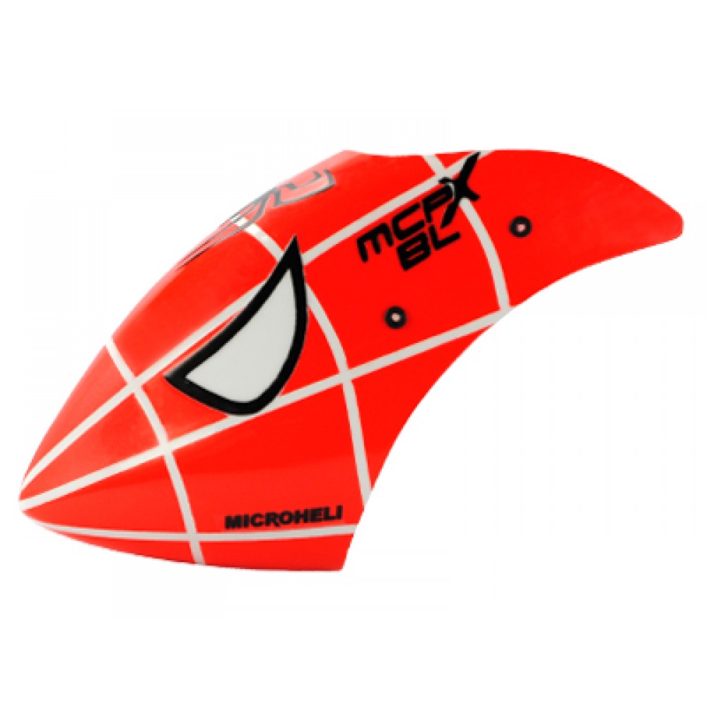 Airbrush Fiberglass Spider Man Canopy - MCPXBL