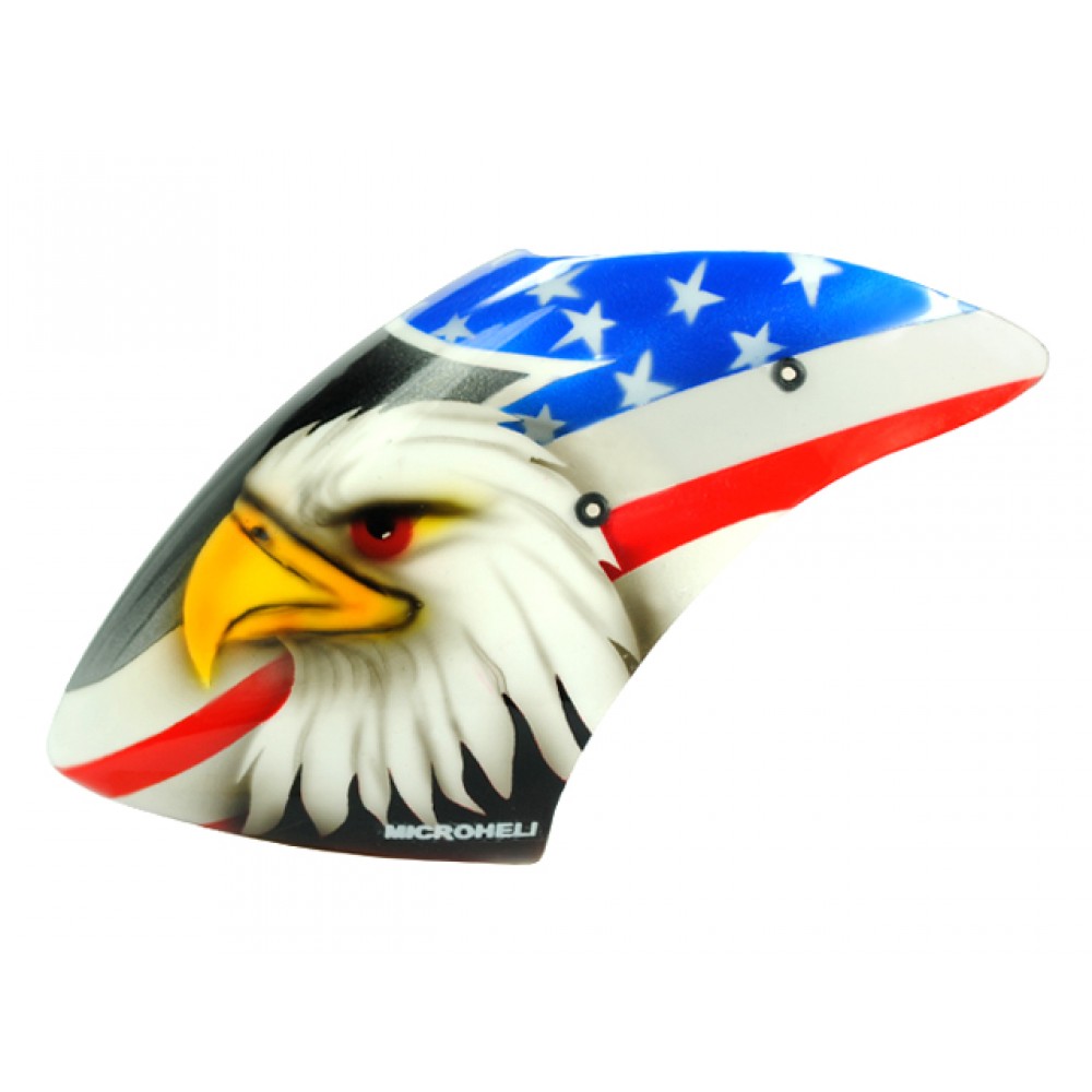 Airbrush Fiberglass Eagle Head Canopy - MCPXBL