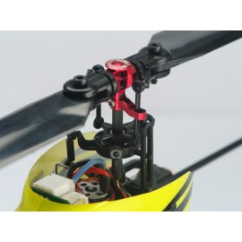 Precision CNC Aluminum Main Rotor Hub w/ Button (RED) - BLADE MCPXBL / BL2