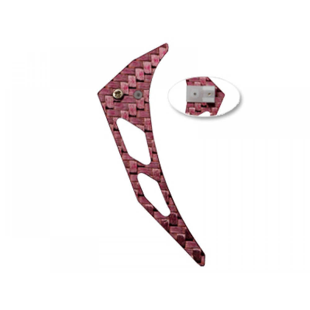 Carbon Fiber Vertical Fin set (PURPLE) - MCPXBL