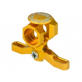 Precision CNC Aluminum Main Rotor Hub w/ Button (GOLD) - BLADE MCPXBL / BL2