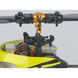 Precision CNC Aluminum Main Rotor Hub w/ Button (GOLD) - BLADE MCPXBL / BL2