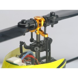 Precision CNC Aluminum Main Rotor Hub w/ Button (GOLD) - BLADE MCPXBL / BL2