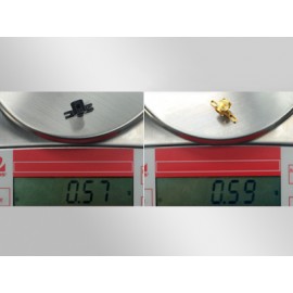 Precision CNC Aluminum Main Rotor Hub w/ Button (GOLD) - BLADE MCPXBL / BL2