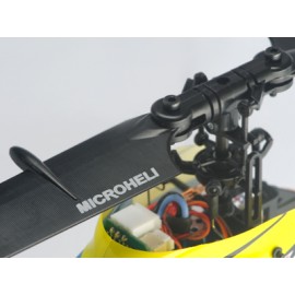 Bullet Plastic Main Blade 117mm (BLACK) - MCPXBL / BL2