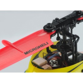 Bullet Plastic Main Blade 117mm (RED) - MCPXBL / BL2