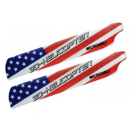 Plastic USA Flag Main Blade 117mm - MCPXBL / BL2