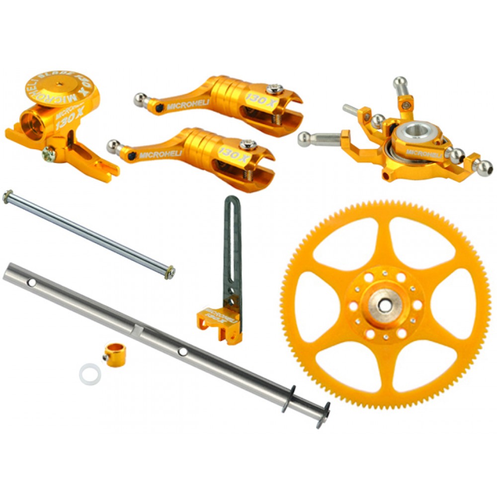 CNC Blade 130 X Performance package (GOLD) - BLADE 130X