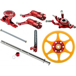 CNC Blade 130 X Performance package (RED) - BLADE 130X