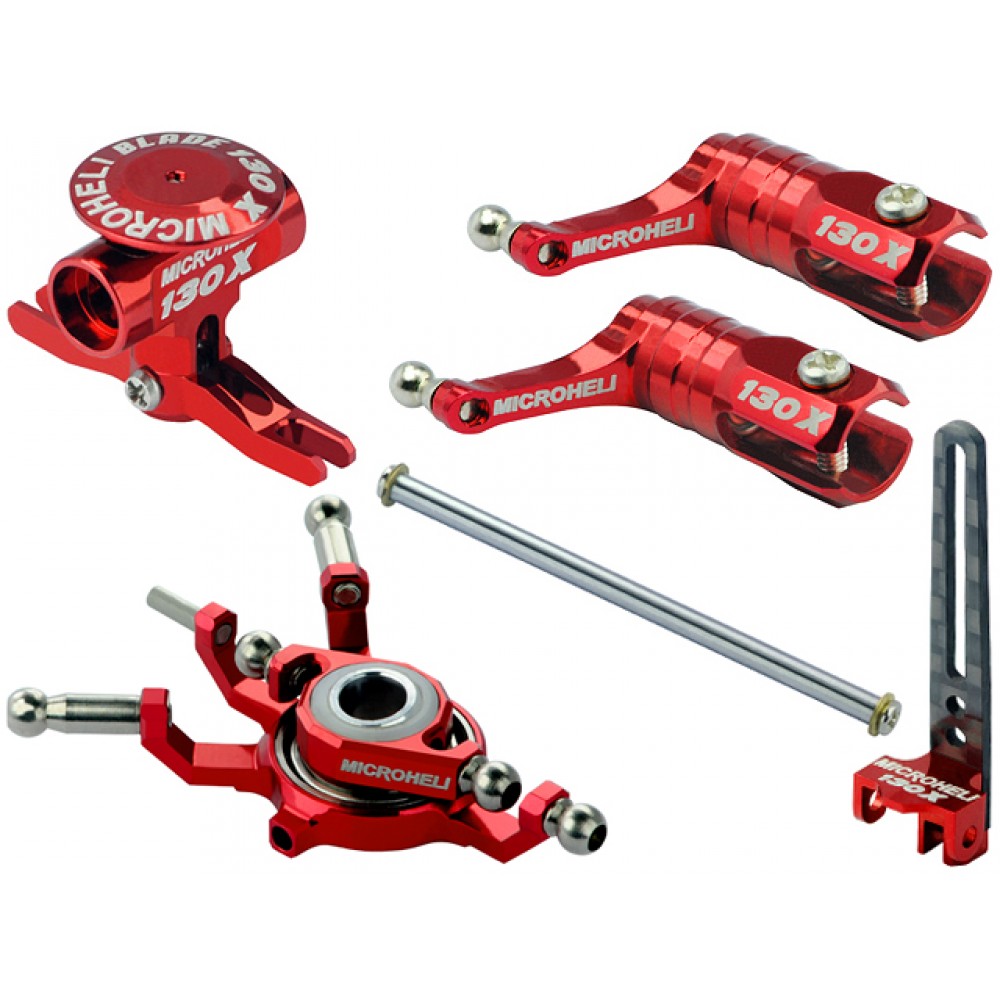 CNC Blade 130 X Power package (RED) - BLADE 130X