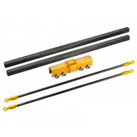 CNC Blade 130 X Tail Boom Combo (GOLD) - BLADE 130X