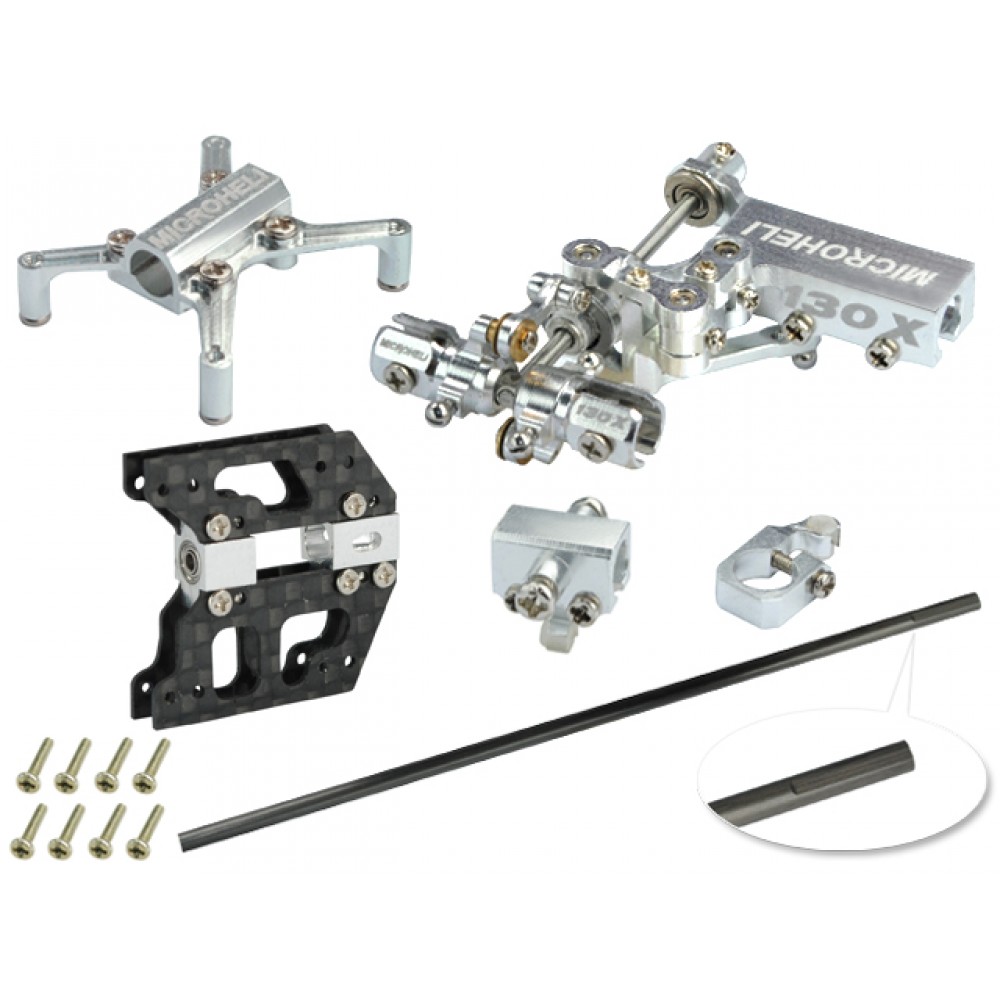 Blade 130 X Tail Boom Round 4mm Combo (for MH Frame series)