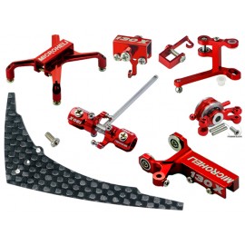 CNC Blade 130 X Tail Performance package (RED) - BLADE 130X