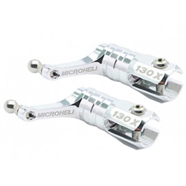 Main Blade Grip w/ Thrust Bearing/Steel Ball - BLADE 130X