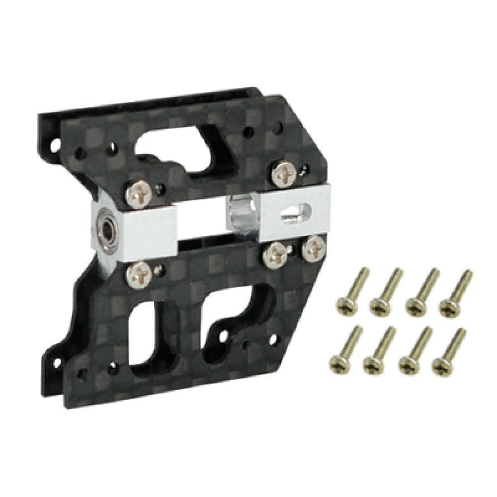 Aluminum/Carbon Fiber Tail Boom Mount set (for MH TBR series)