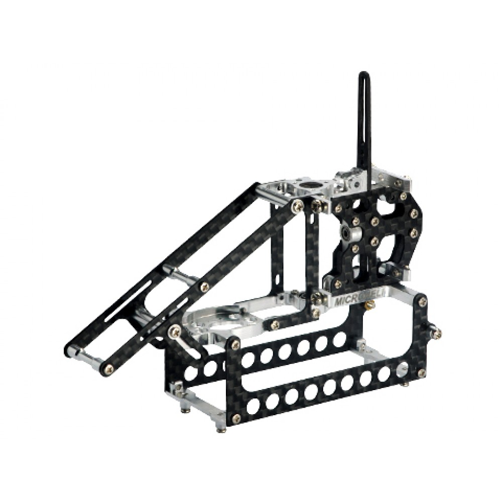 Aluminum/Carbon Fiber X Frame (Rotary Servo Mount) - BLADE 130X