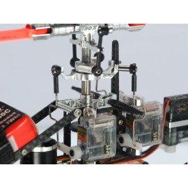 Aluminum/Carbon Fiber X Frame (Rotary Servo Mount) - BLADE 130X