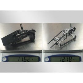 Aluminum/Carbon Fiber X Frame - BLADE 130X