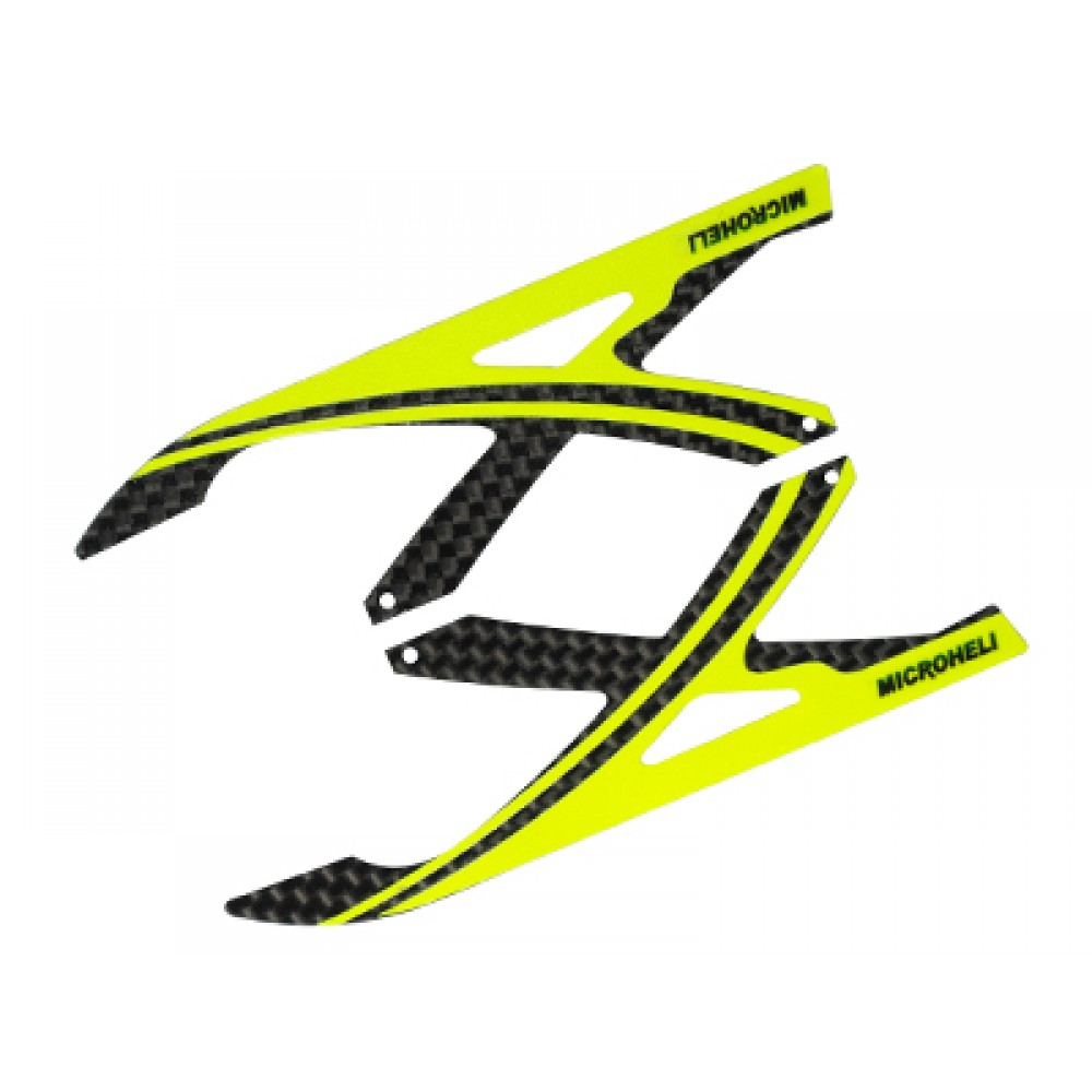 Carbon Fiber Landing Skids "X" Style (Y) (for MICROHELI Landing Gear)