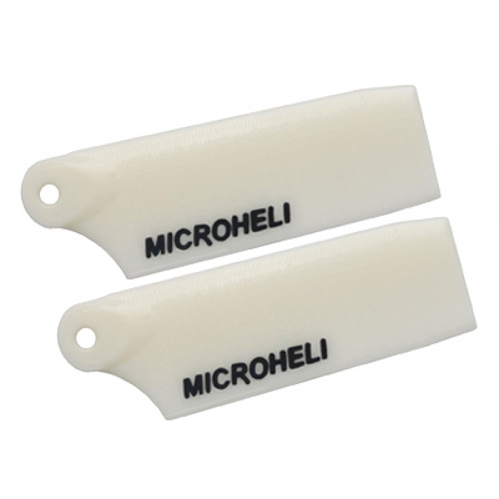 Plastic Tail Blade 29mm (WHITE) - BLADE 130X