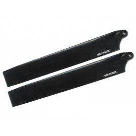 Long Plastic Main Blade 150mm (BLACK) - BLADE 130X
