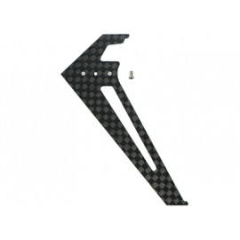 Carbon Fiber Vertical Fin - BLADE 130X