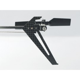 Carbon Fiber Vertical Fin - BLADE 130X
