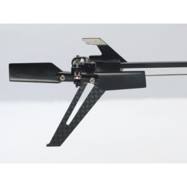 Carbon Fiber Vertical Fin - BLADE 130X