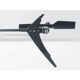 Carbon Fiber Vertical Fin - BLADE 130X