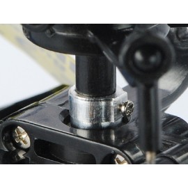 Precision CNC Solid Carbon Main Shaft/Collar set - BLADE 130X