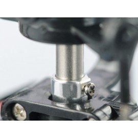 Precision CNC Solid Titanium Main Shaft/Collar set - BLADE 130X