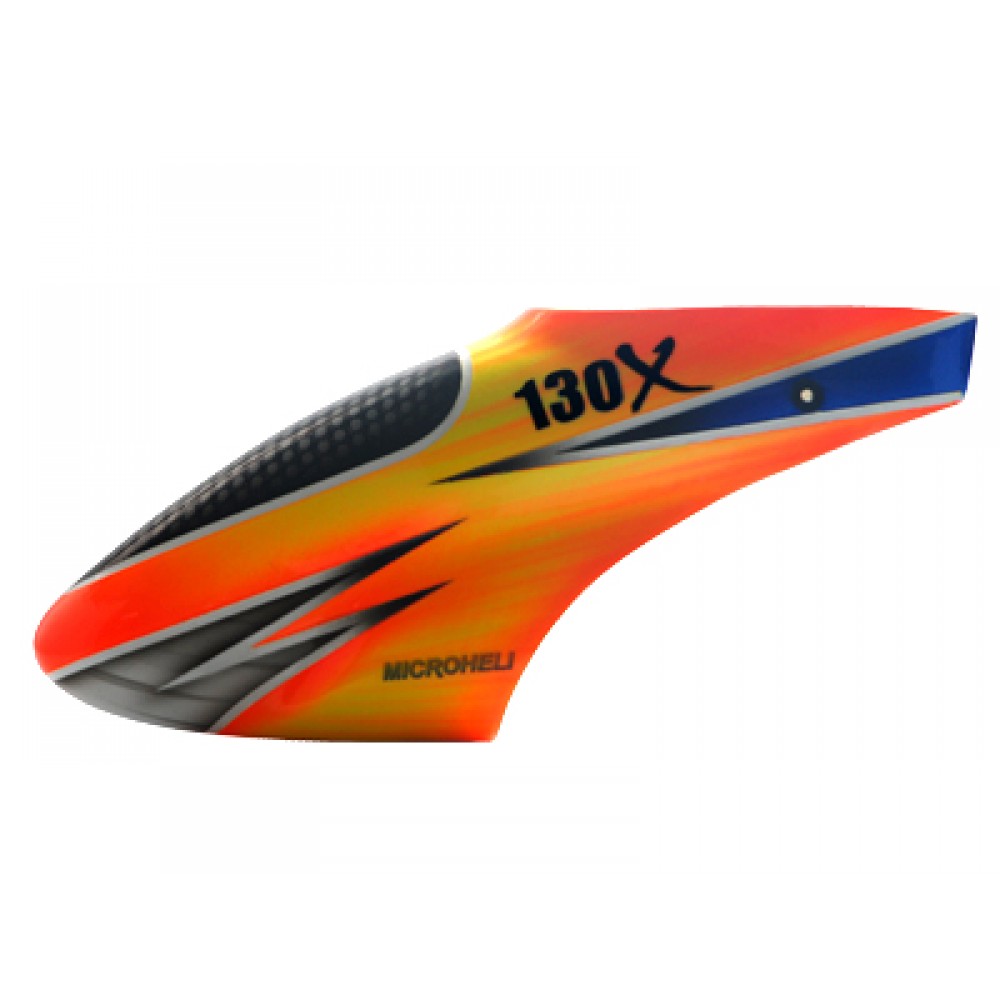 Airbrush Fiberglass Comet Canopy - BLADE 130X