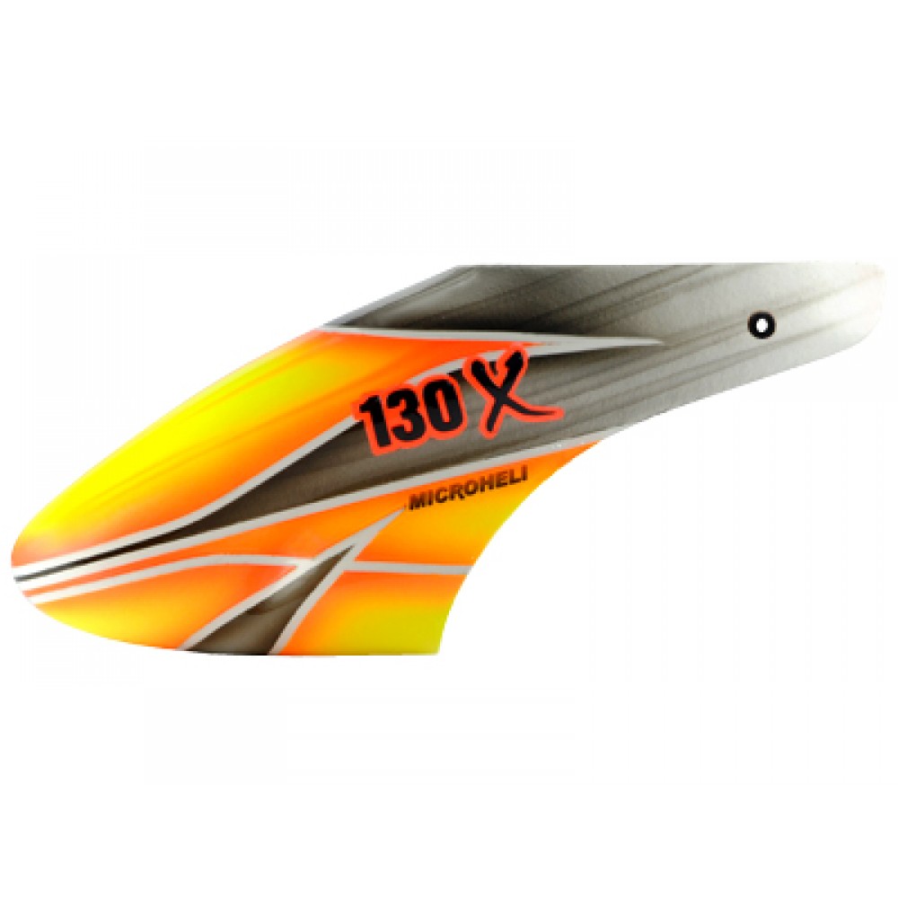 Airbrush Fiberglass Exocomet Canopy - BLADE 130X