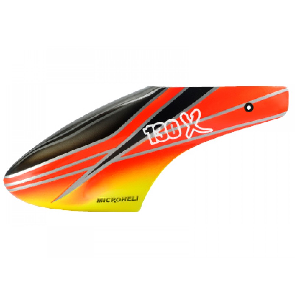 Airbrush Fiberglass MIB Canopy - BLADE 130X