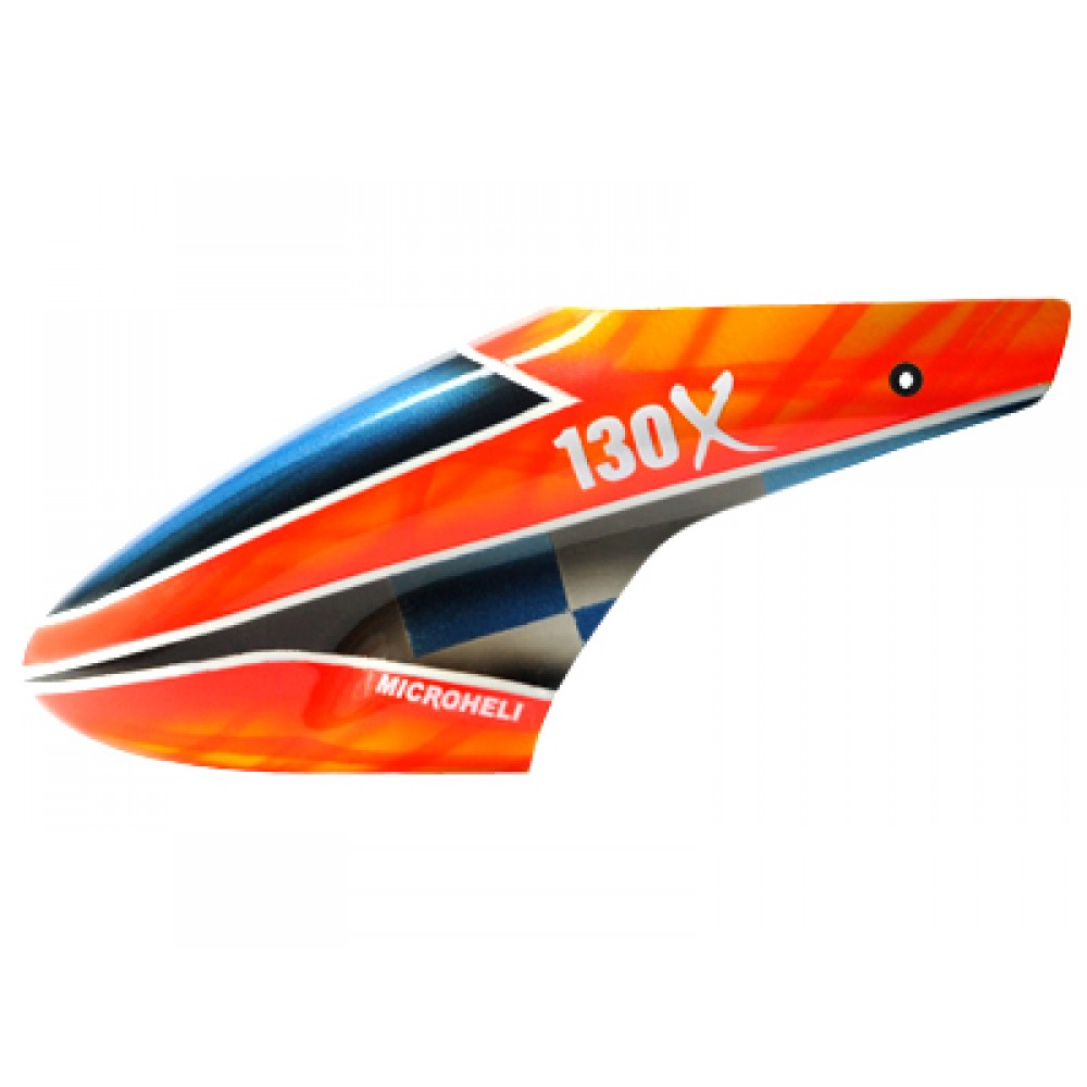 Airbrush Fiberglass Target Canopy - BLADE 130X