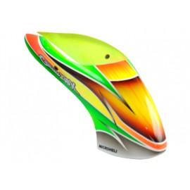 Airbrush Fiberglass Cobra Goblin Canopy - BLADE 130X