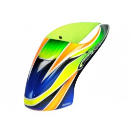 Airbrush Fiberglass Green Poison Goblin Canopy - BLADE 130X