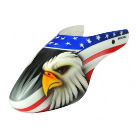 Airbrush Fiberglass Eagle Head Canopy - BLADE 130X