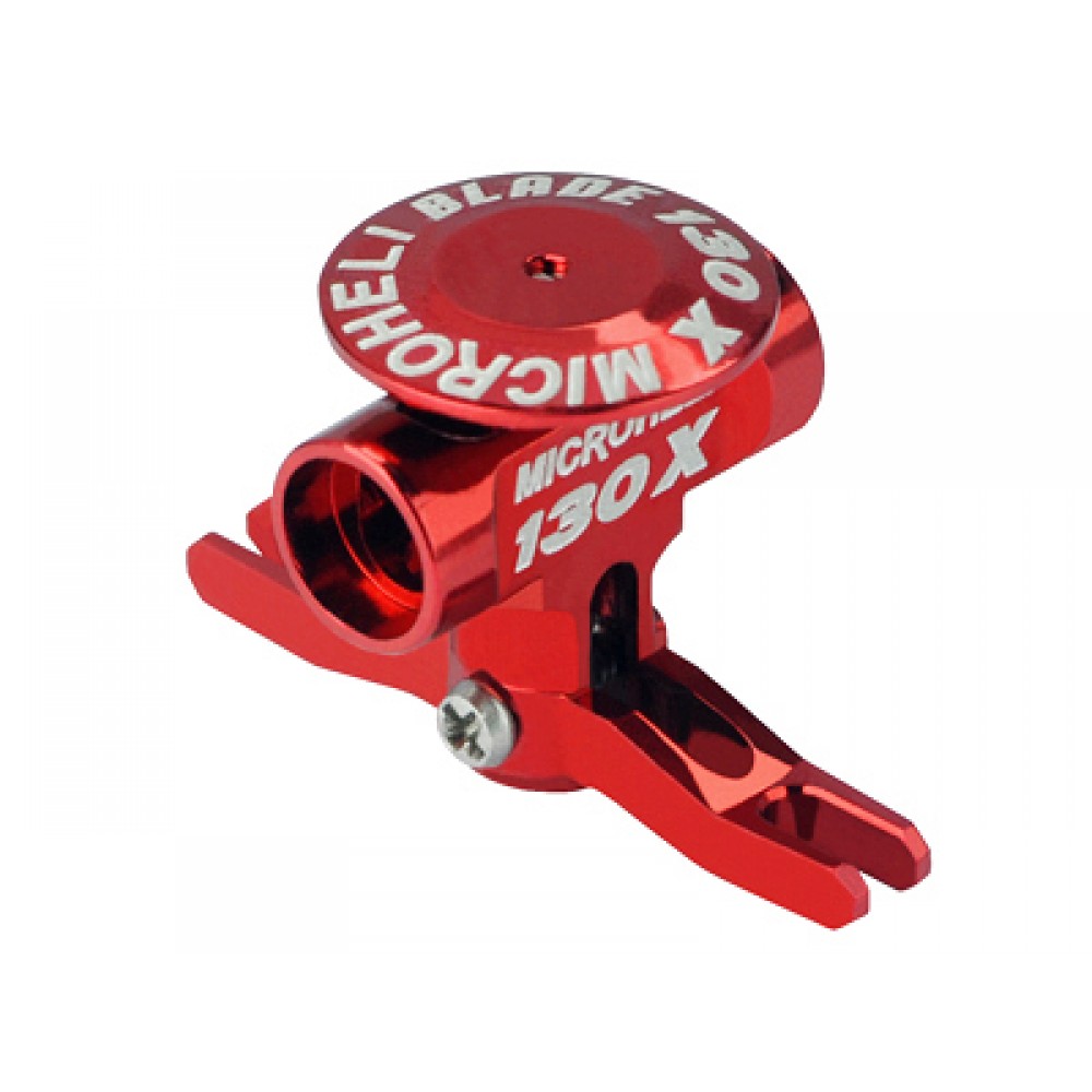 Precision CNC Aluminum Main Rotor Hub w/ Button (RED) - BLADE 130X